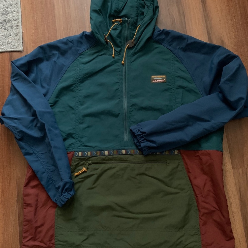 L.L. Bean windbreaker jacket